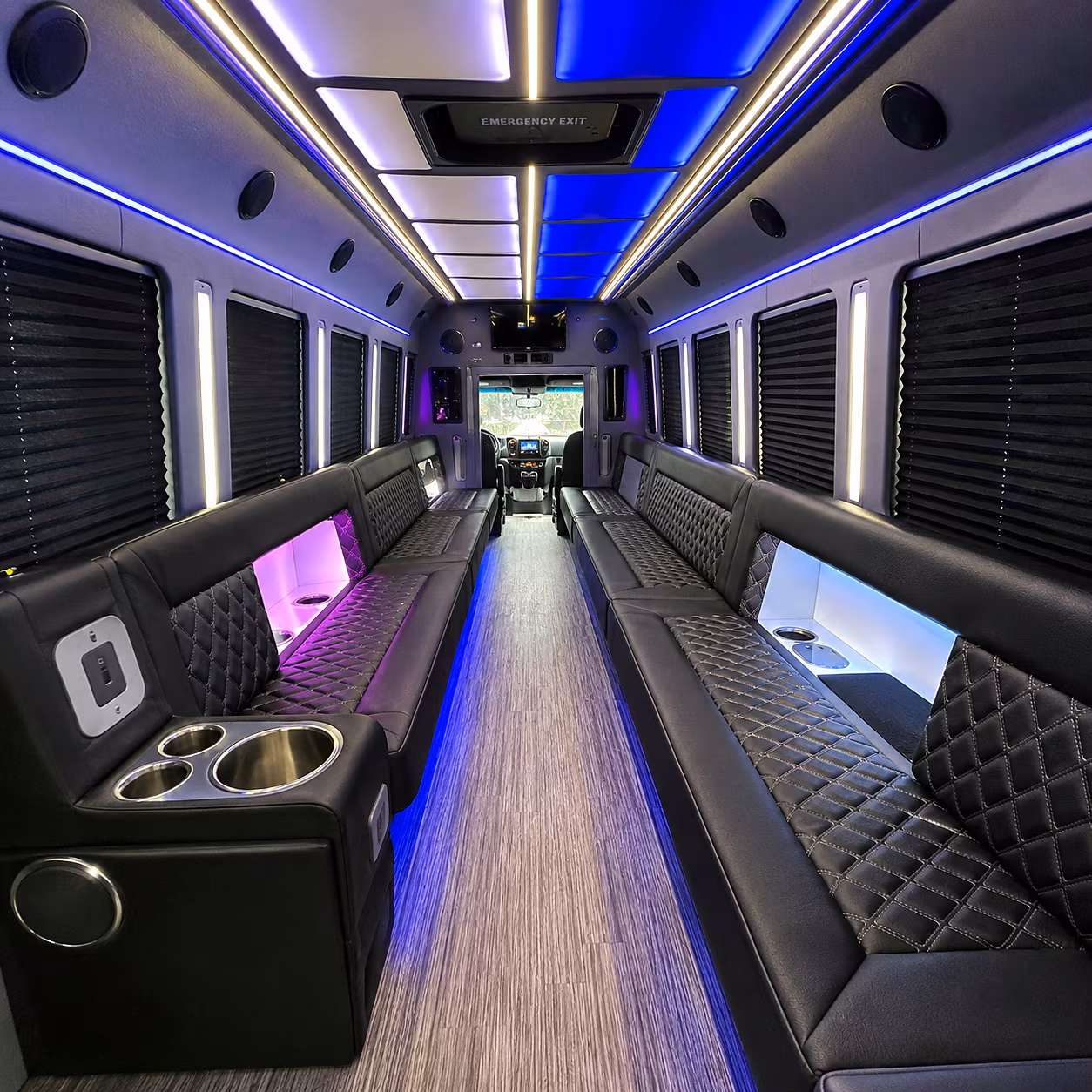 compare party buses for pre prom dinners and after prom stops around southfield