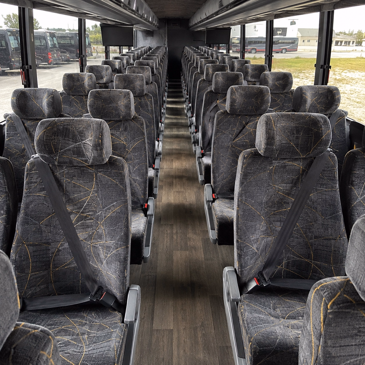 royal oak charter bus interior gallery