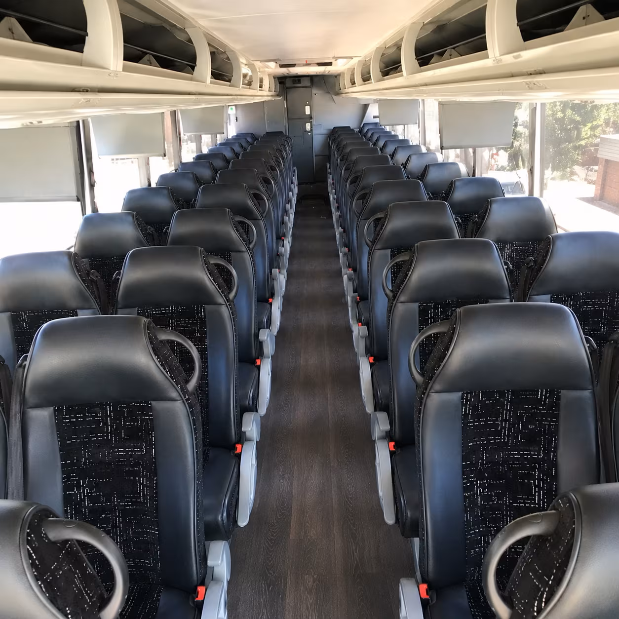southfield charter bus interior