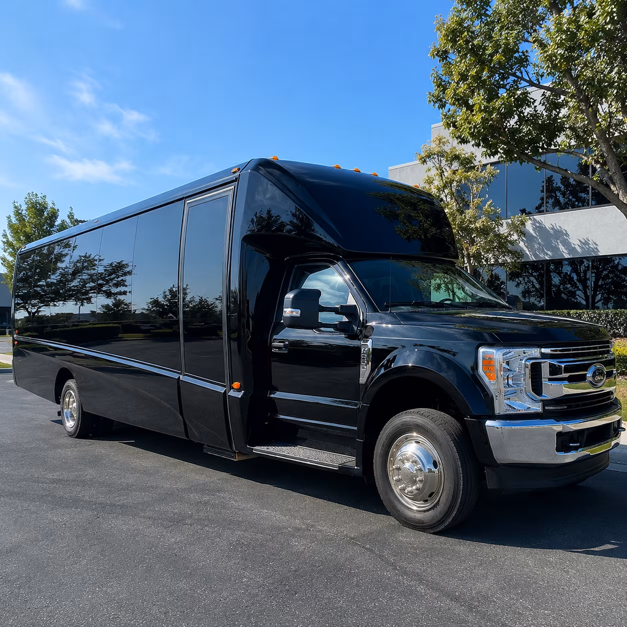 southfield corporate event transportation onboard seating