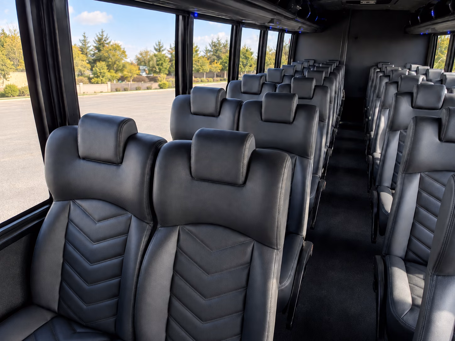 southfield wedding transportation onboard seating