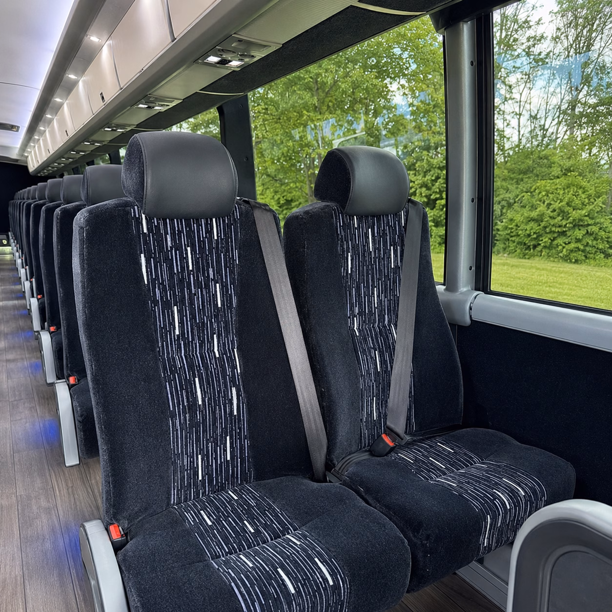 we help you compare every bus type available for southfield concert trips