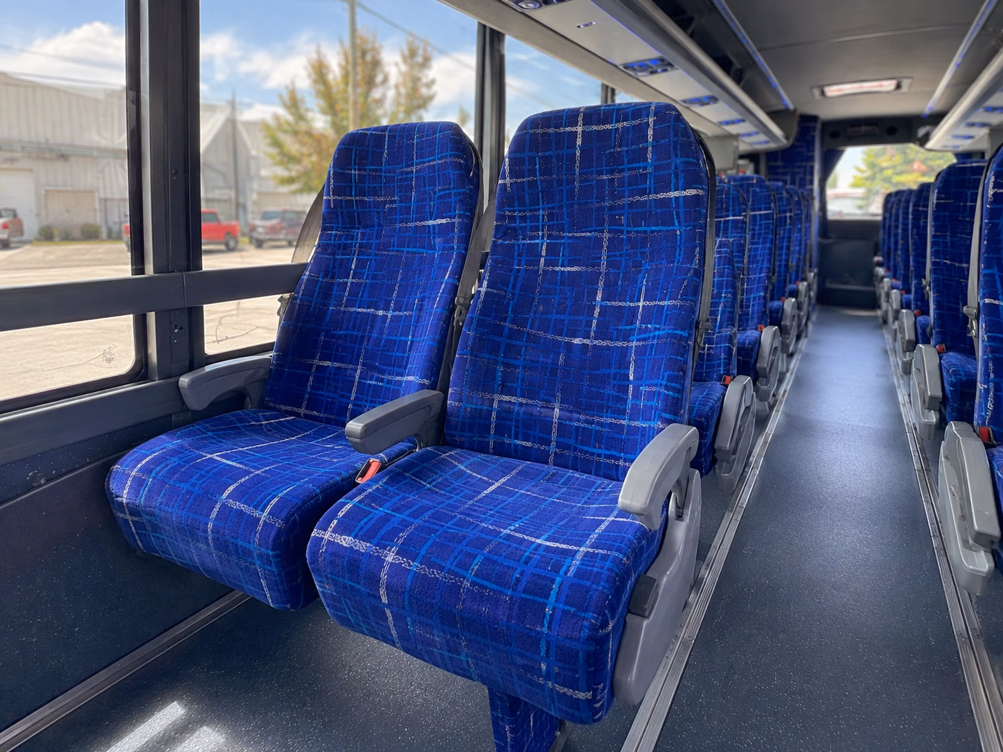west bloomfield charter bus rental inside