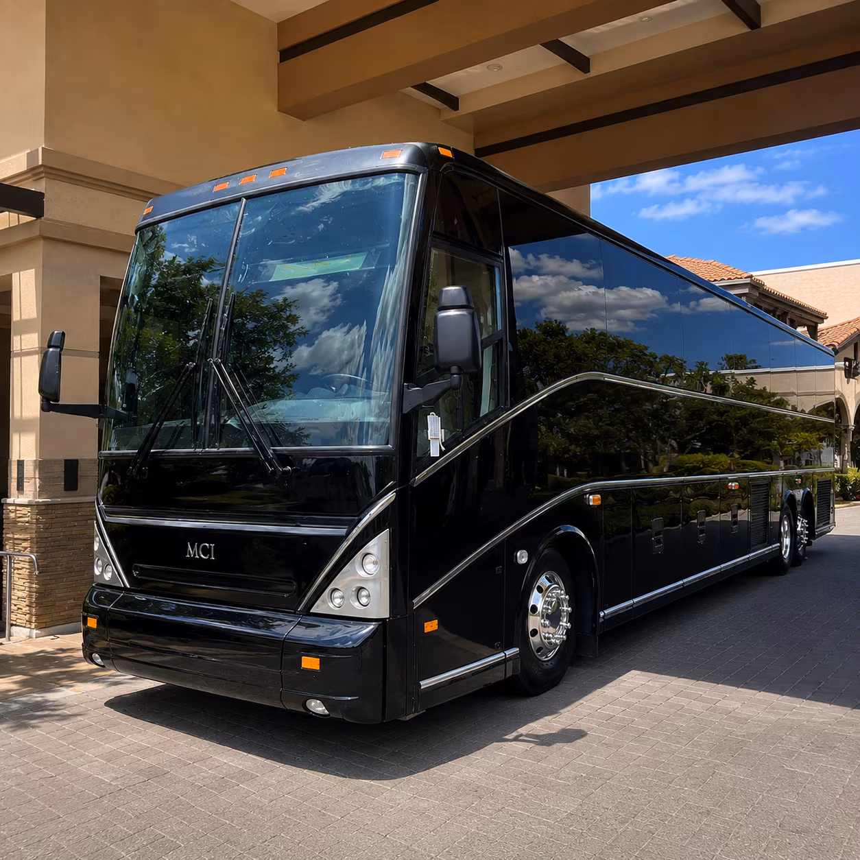 westland sleek charter bus rentals for westland corporate retreats