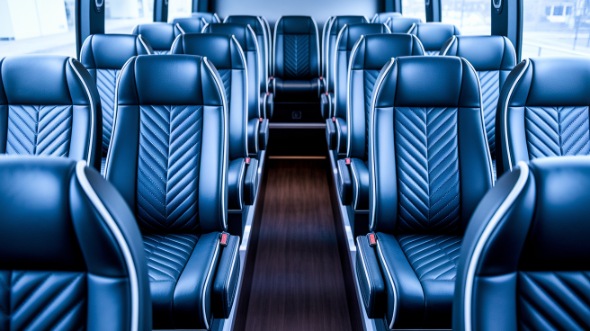 15 passenger minibus inside southfield