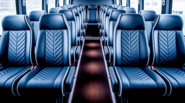 18 passenger minibus inside southfield