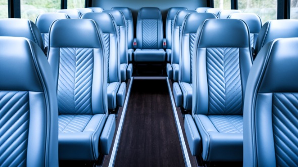 30 passenger minibus inside southfield