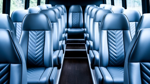 35 passenger minibus inside southfield