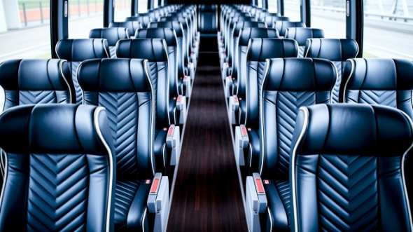 55 passenger charter bus rental southfield