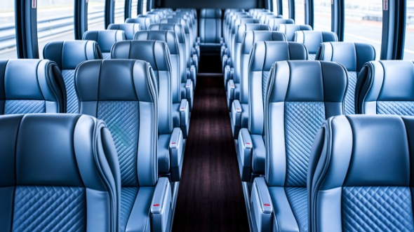 56 passenger charter bus interior southfield