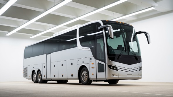 56 passenger charter bus southfield