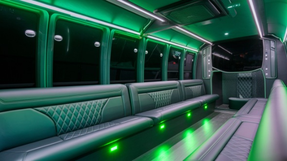 sprinter limo rental interior southfield